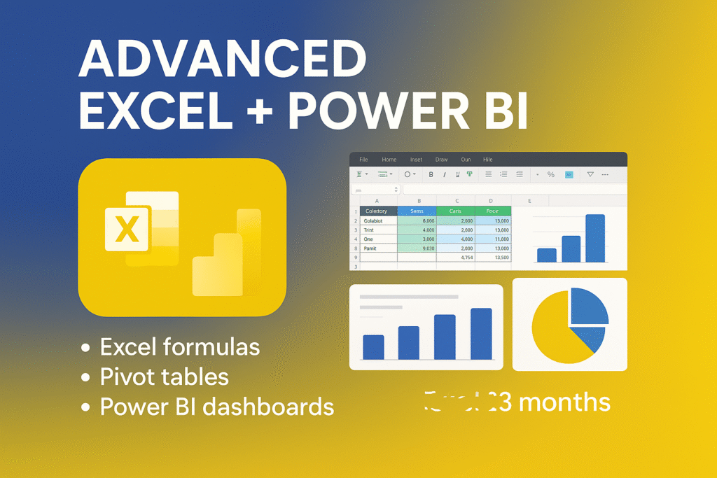 Advanced Excel and Power BI Training